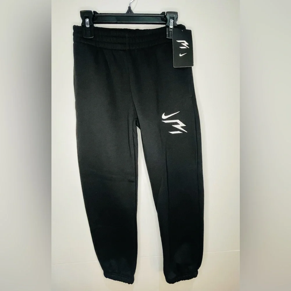 Nike 3Brand Black Jogger Sweatpants with Tapered Fit